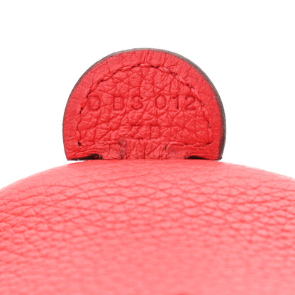 Hermes Taurillon Maurice Evelyne TPM Rouge De Coeur Bleu Du Nord 7 of 10