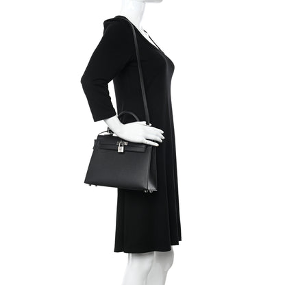 Hermes Epsom Kelly Sellier 25 Black 2 of 13