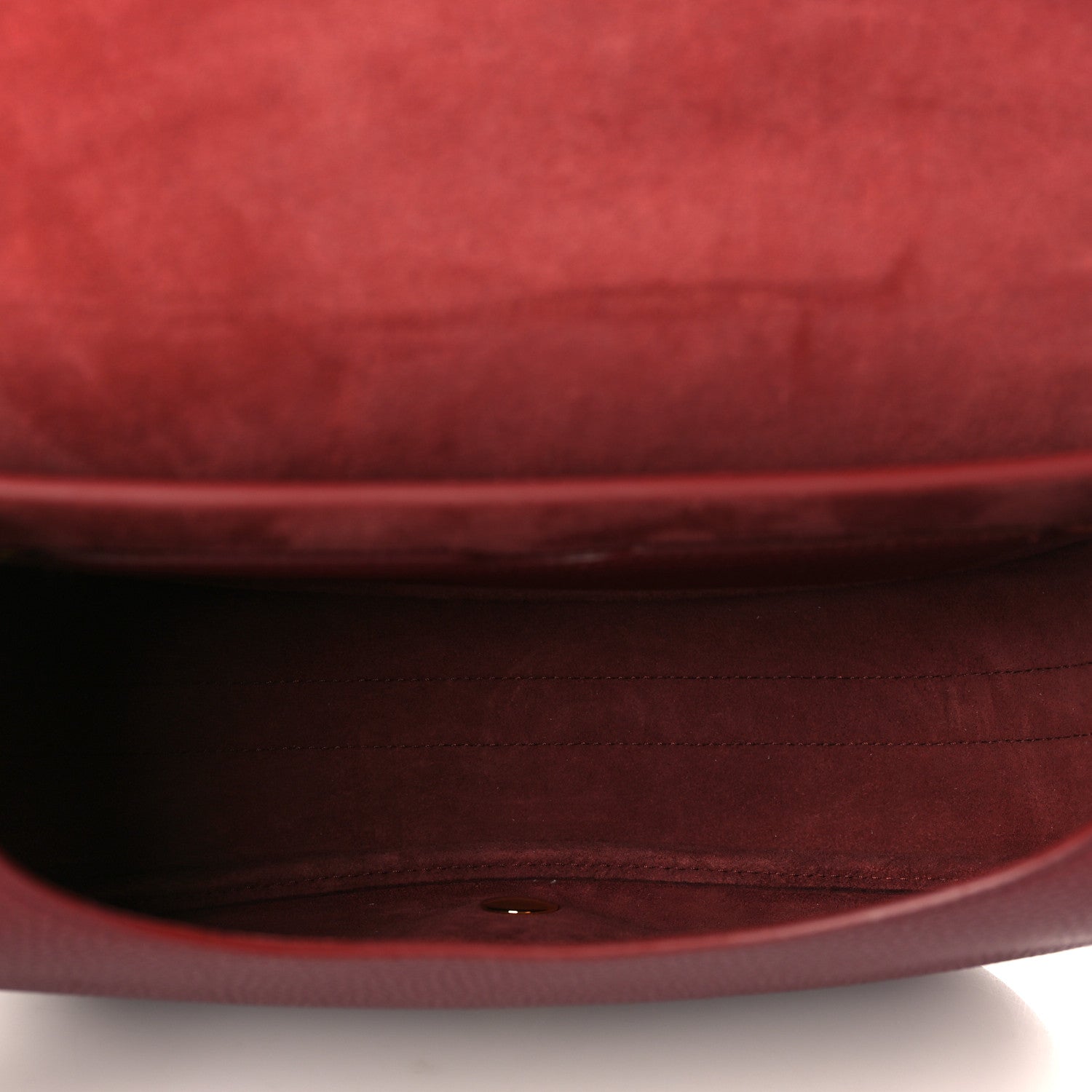 Christian Dior Grained Calfskin Large Bobby Flap Red Bricks 5 of 10
