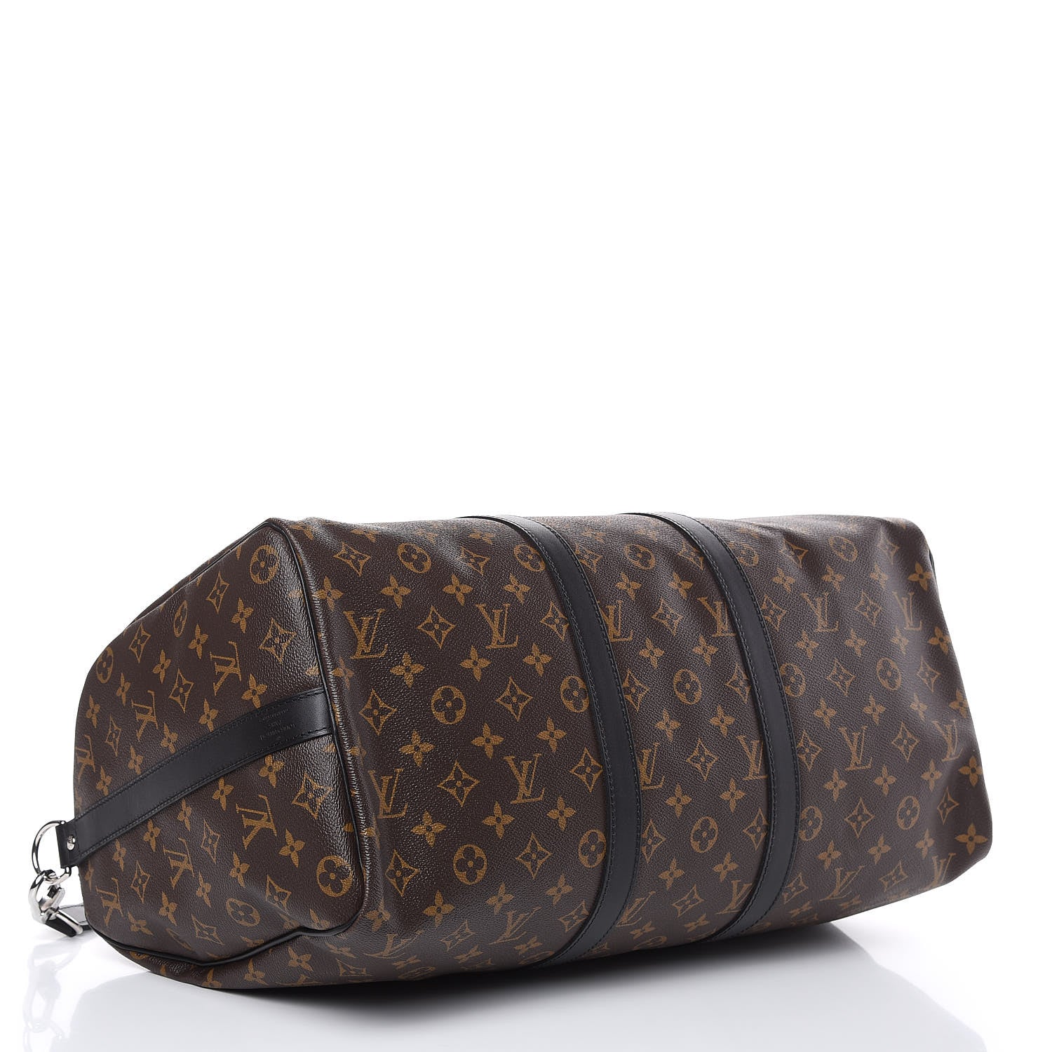 Louis Vuitton Monogram Macassar Keepall Bandouliere 45 4 of 9