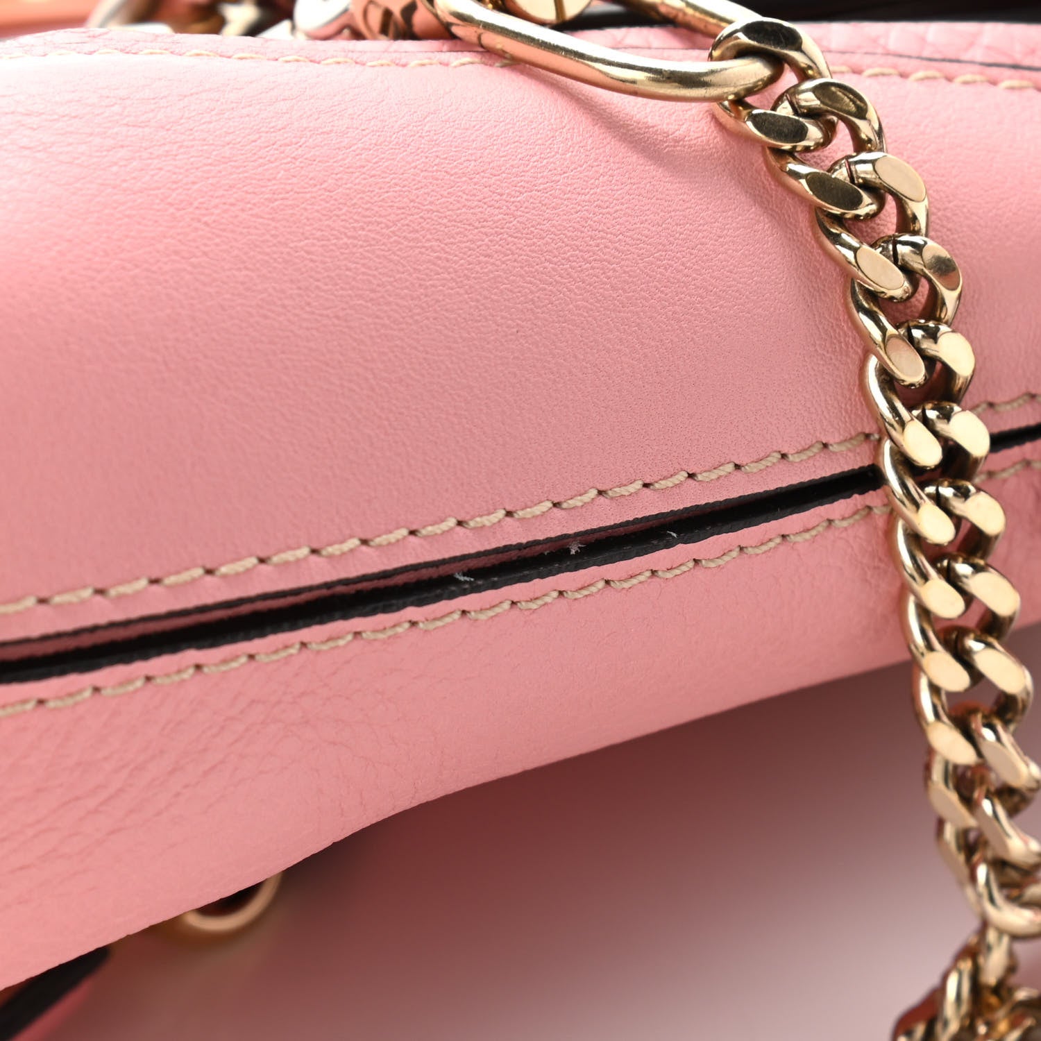 Chloe Suede Calfskin Mini Faye Backpack Ideal Blush 19 of 21