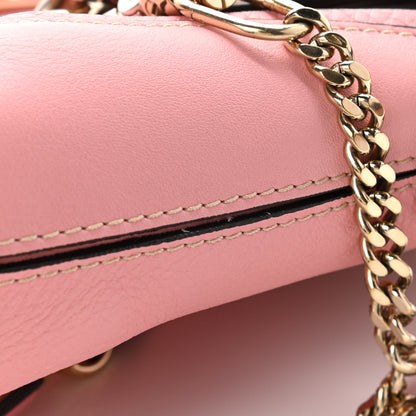 Chloe Suede Calfskin Mini Faye Backpack Ideal Blush 19 of 21