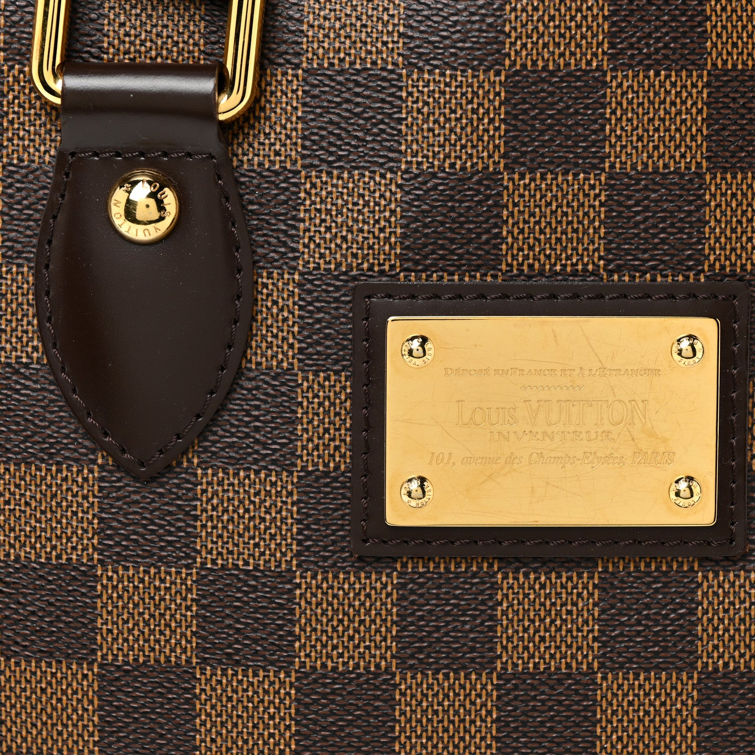 Louis Vuitton Damier Ebene Hampstead PM 7 of 15