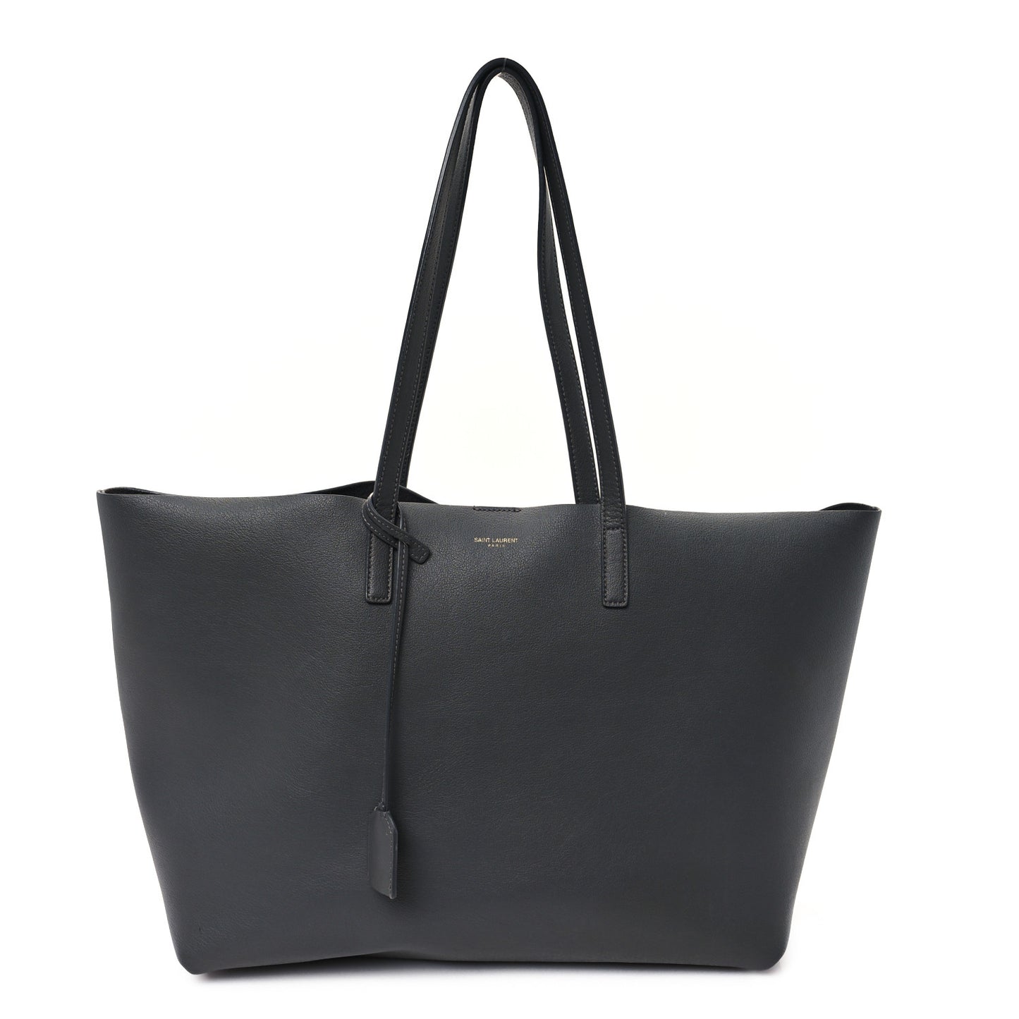Calfskin Large Shopping Tote Storm