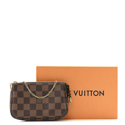 Louis Vuitton Damier Ebene Mini Pochette Accessories 12 of 12