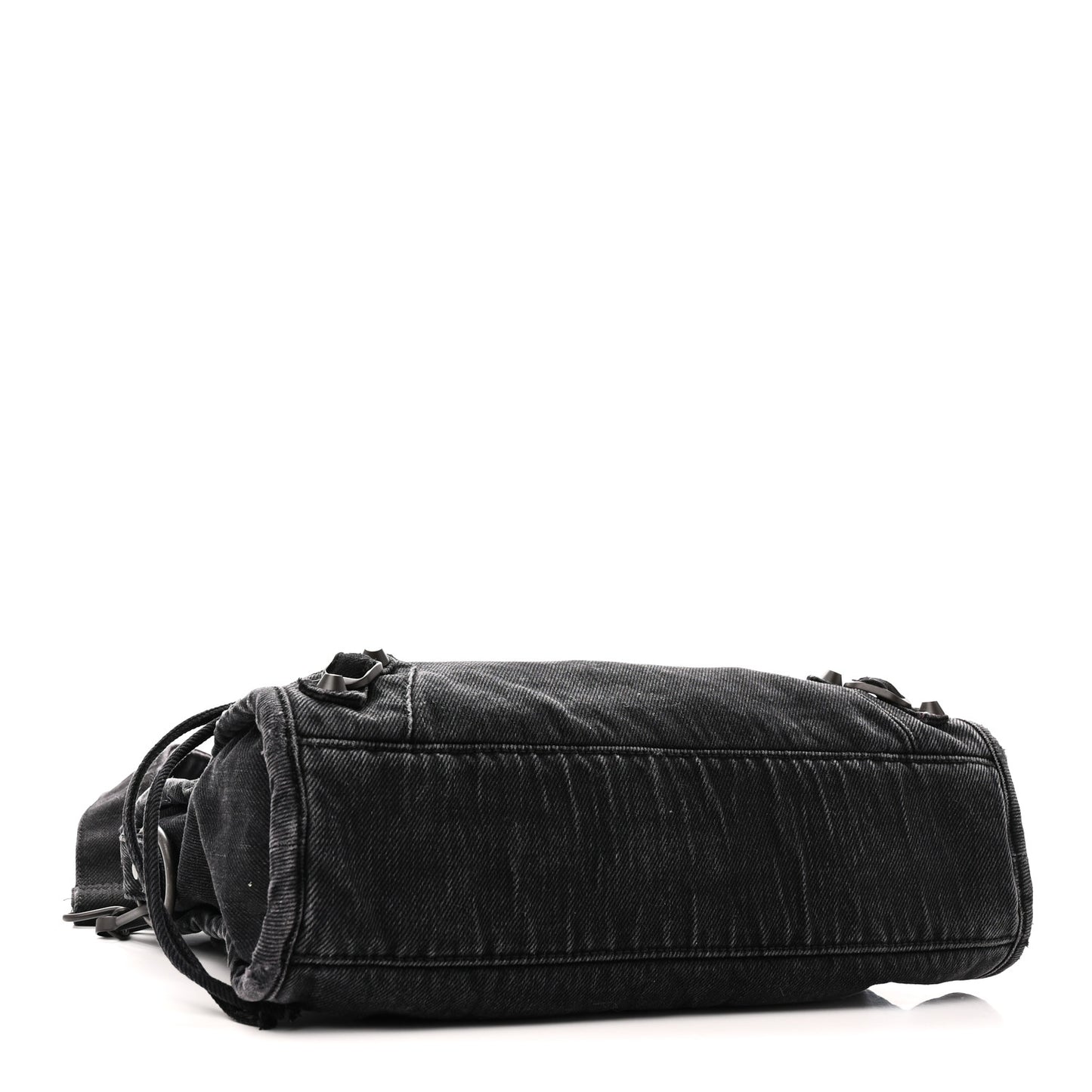 Washed Denim Classic Hardware Small Le City Black