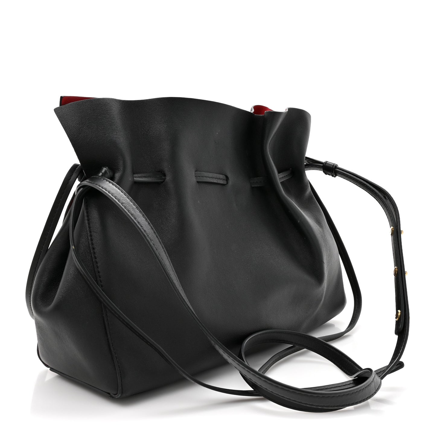 Lambskin Protea Bag Black Flamma