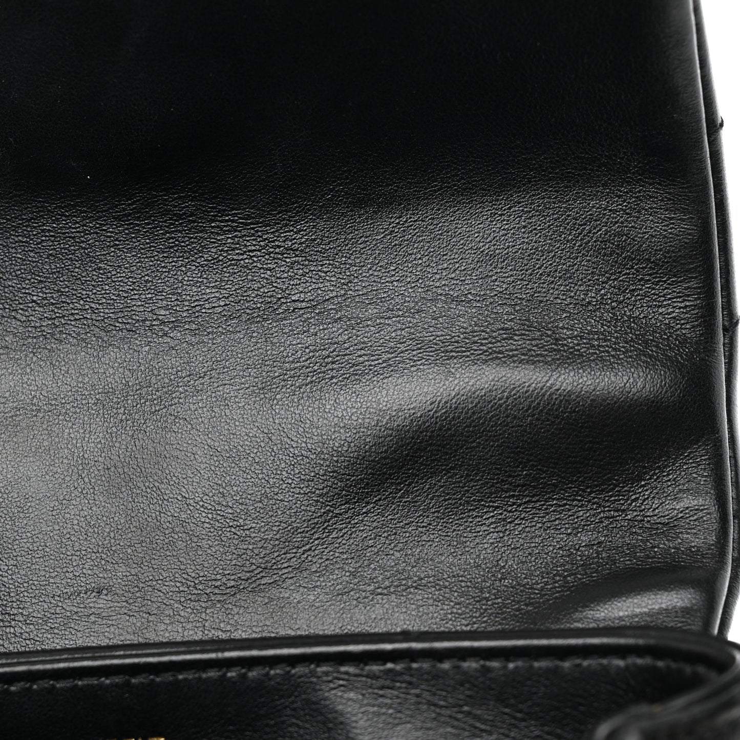 Calfskin Y Quilted Monogram Toy Loulou Crossbody Bag Black