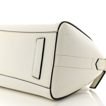 Givenchy Crinkled Patent Calfskin Mini Antigona White 10 of 20