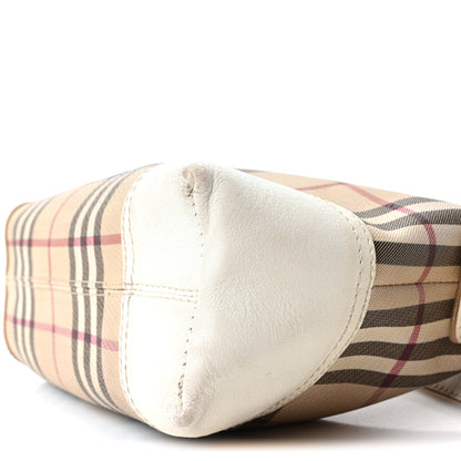 Burberry House Check Hobo White 10 of 10