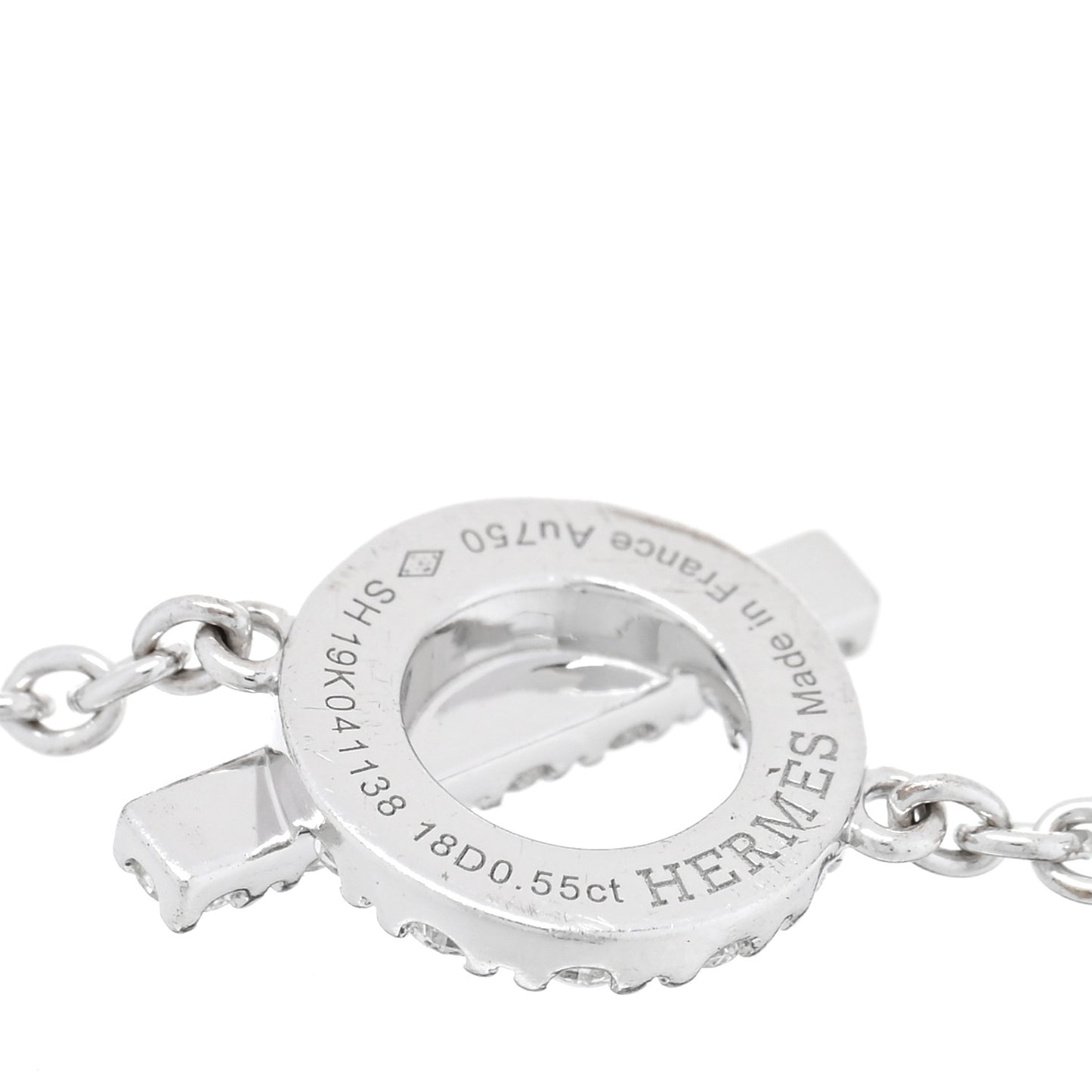 18K White Gold Diamond Finesse Bracelet SH