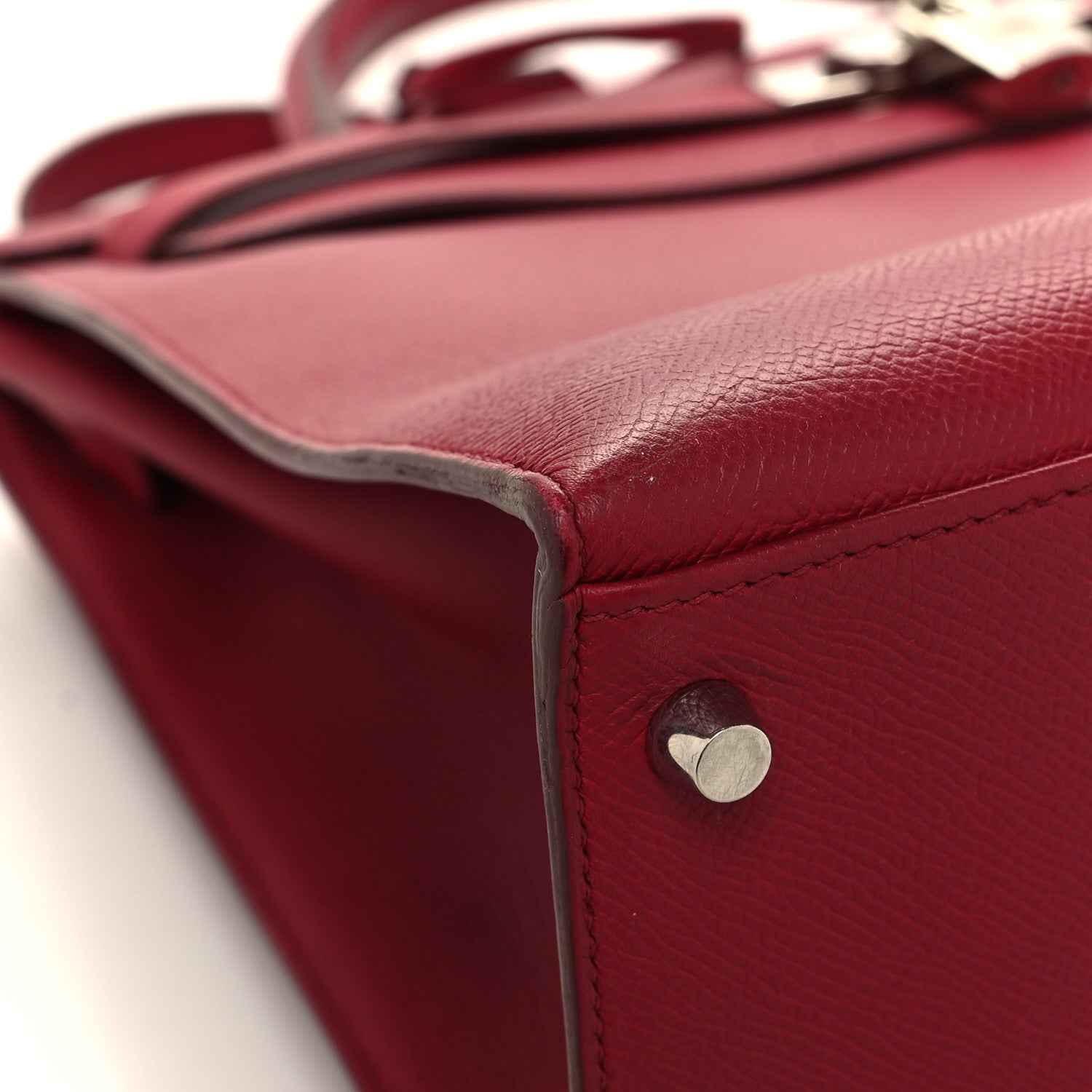 Hermes Epsom Kelly Sellier 35 Rubis 9 of 13