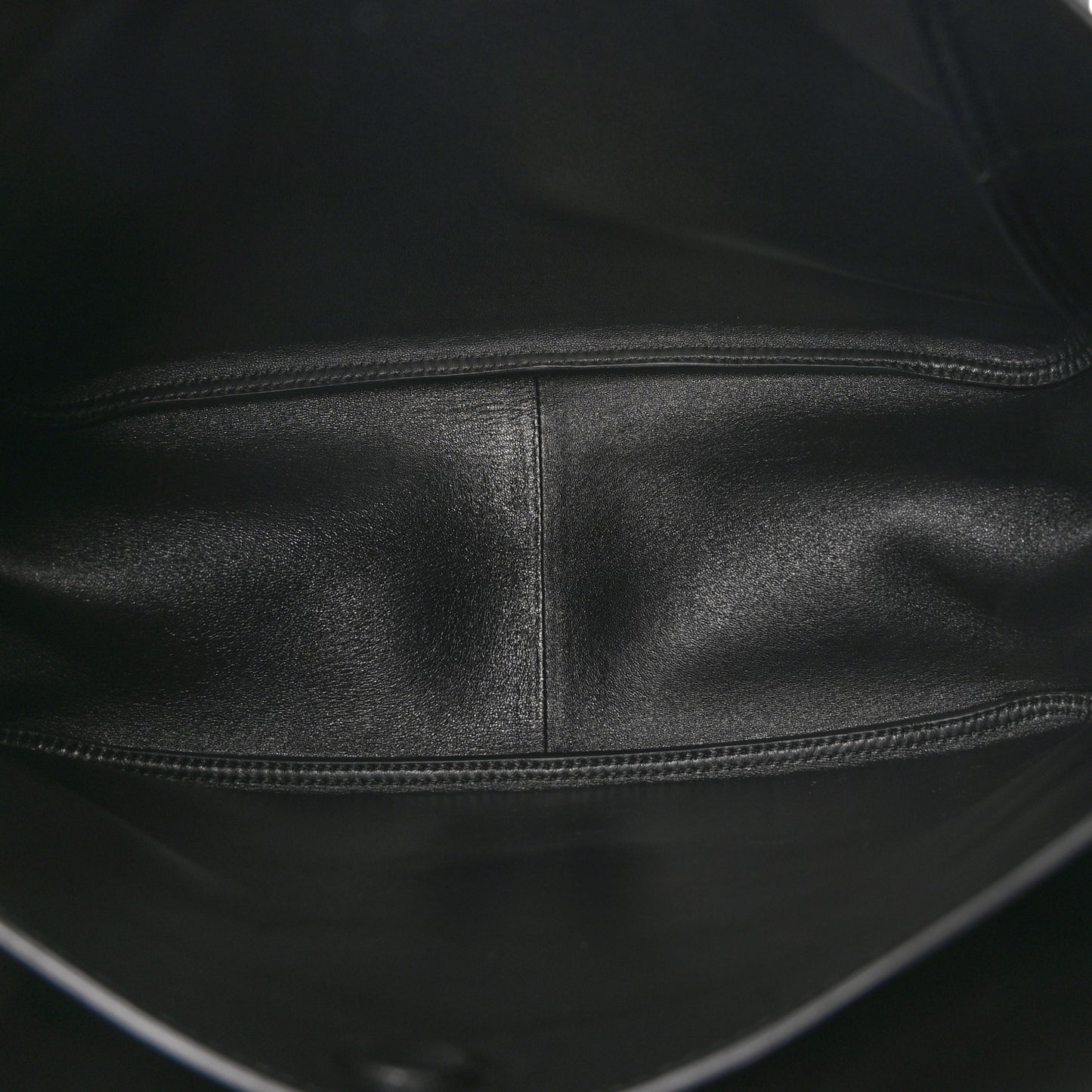 Vitello Daino Soft Medium Dynamique Tote Black