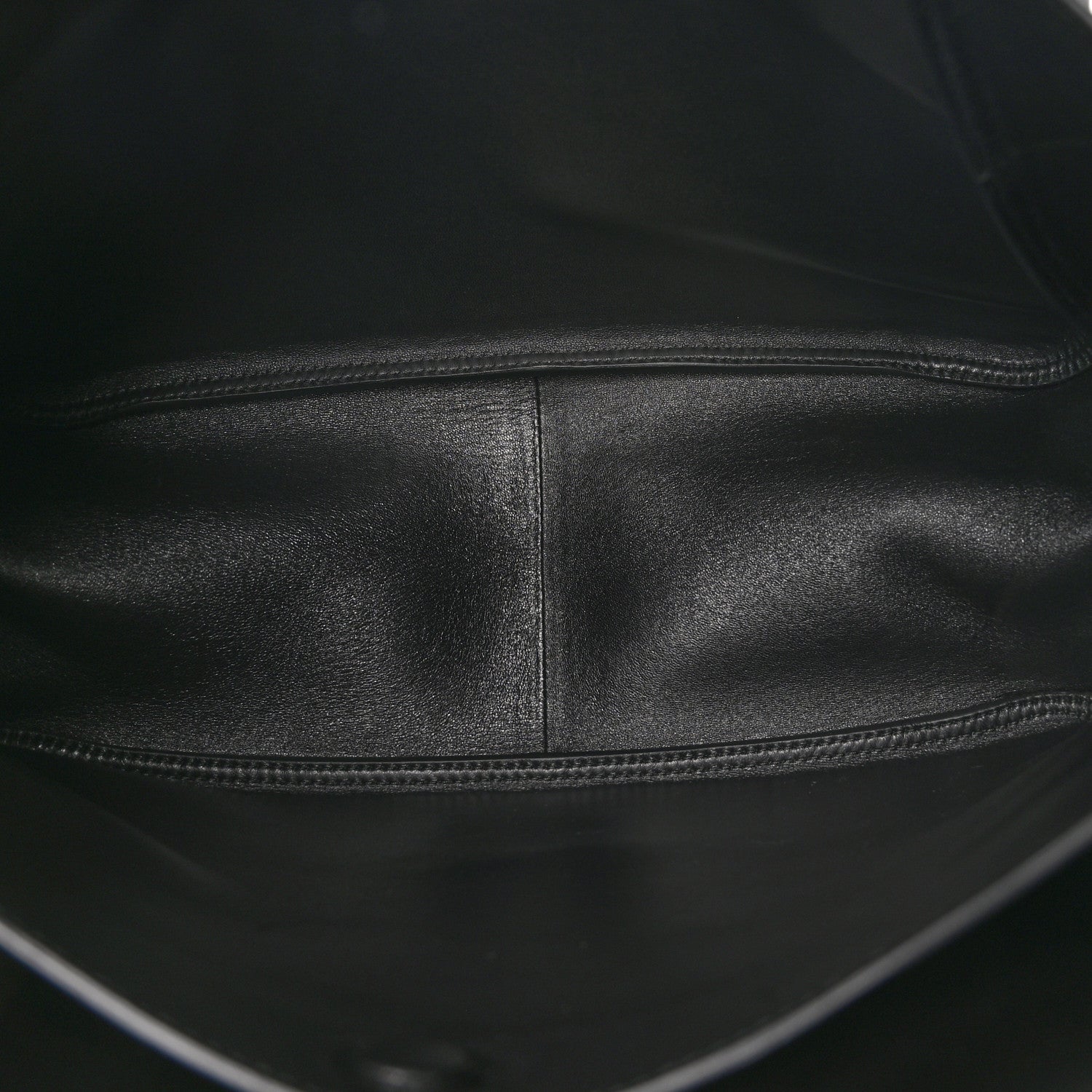 Prada Vitello Daino Soft Medium Dynamique Tote Black 5 of 9