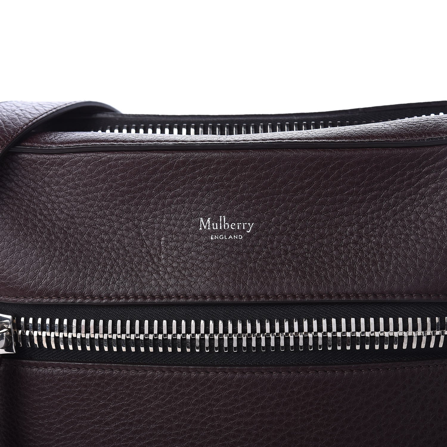 Mulberry Grained Calfskin Small Kenrick Reporter Chocolate 9 of 27