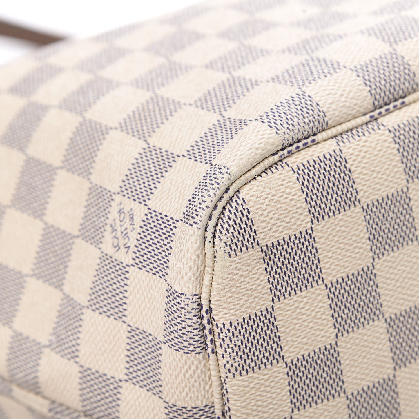 Damier Azur Neo Neverfull MM Rose Ballerine