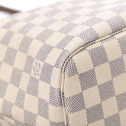 Louis Vuitton Damier Azur Neo Neverfull MM Rose Ballerine 10 of 23