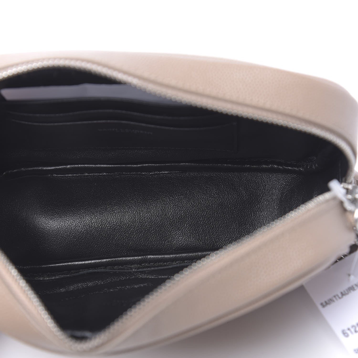 Saint Laurent Grain De Poudre Matelasse Monogram Mini Lou Camera Bag Gold Sand 5 of 10