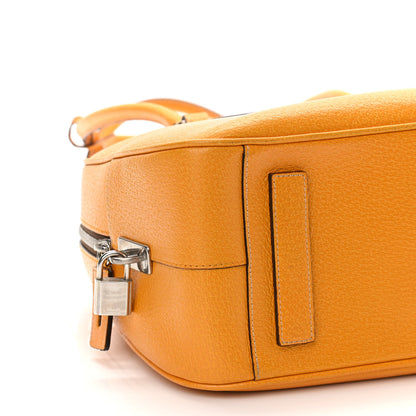 Prada Goatskin Bowling Bag Orange 9 of 10