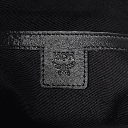MCM Visetos Spot Medium Sling Bag Black Silver 6 of 9