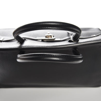 Hermes Taurillon Clemence Birkin 40 Black 22 of 31
