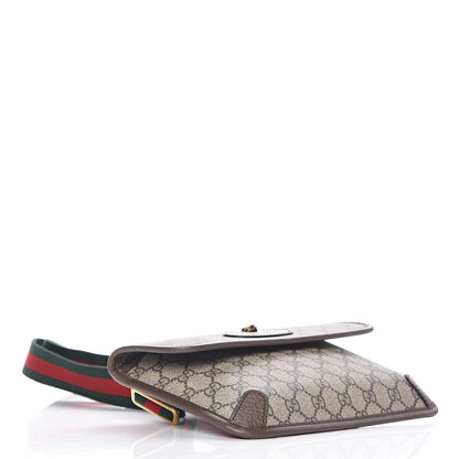 Gucci GG Supreme Monogram Neo Vintage Web Belt Bag Brown 4 of 10