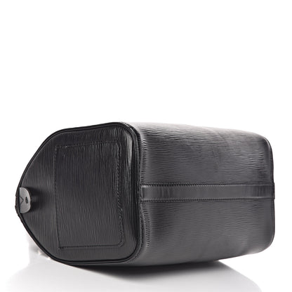 Louis Vuitton Epi Speedy 25 Black 4 of 19