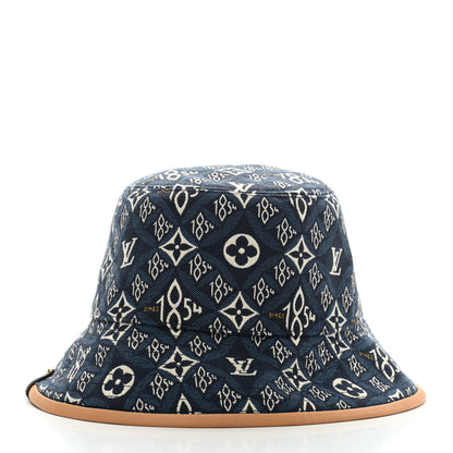 Louis Vuitton Jacquard Since 1854 Bucket Hat S Blue 3 of 8