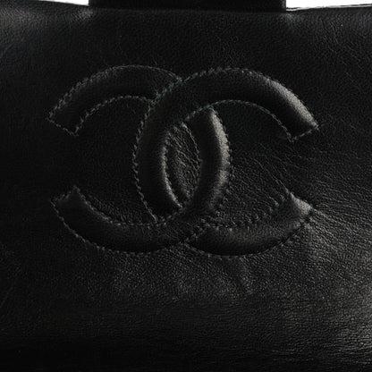 Chanel Lambskin Quilted Mini Square Flap Black 6 of 8