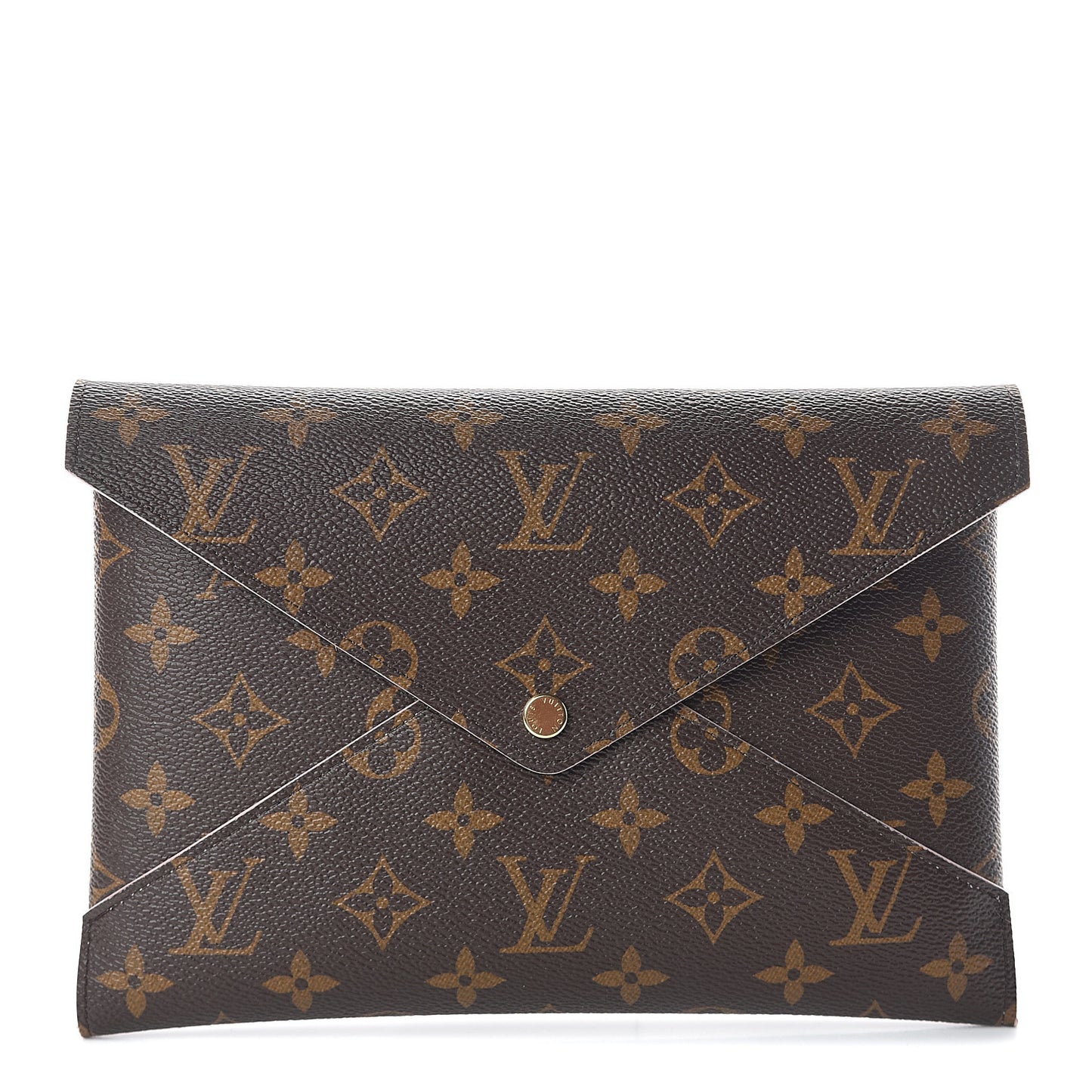 Monogram Large Kirigami Pochette Insert Rose Ballerine