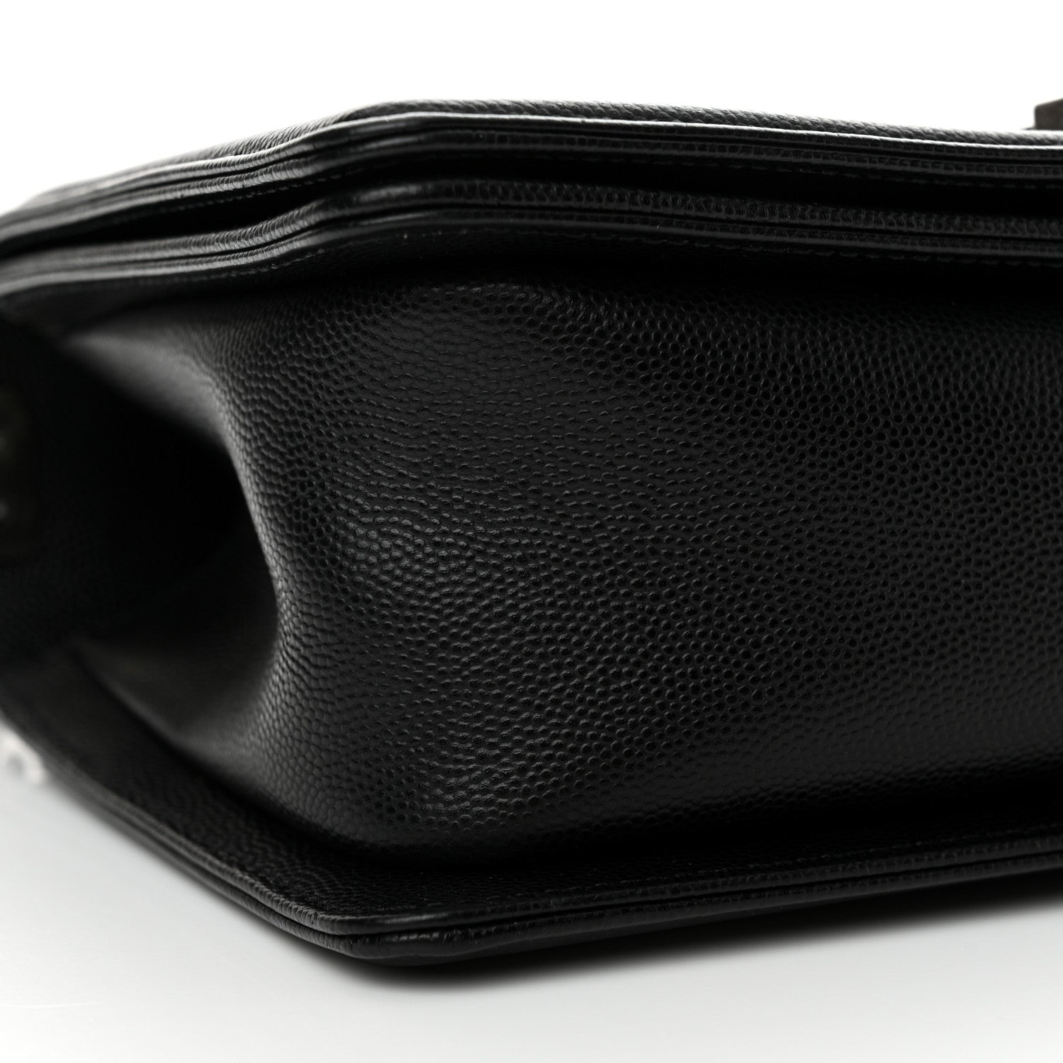 Chanel Caviar Quilted Medium Boy Flap Black 8 of 10