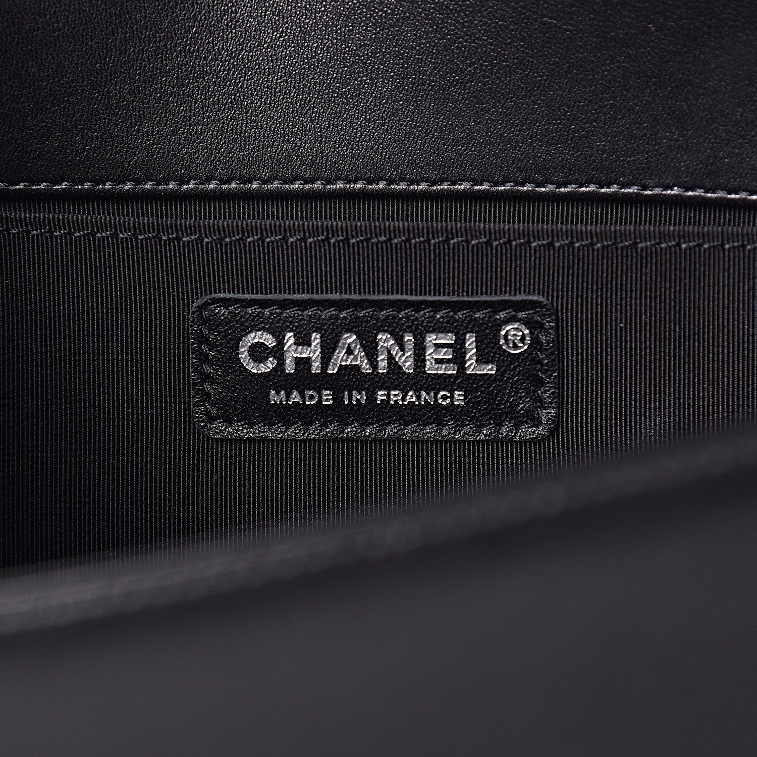 Chanel Lambskin Quilted Medium Boy Flap Black 6 of 11