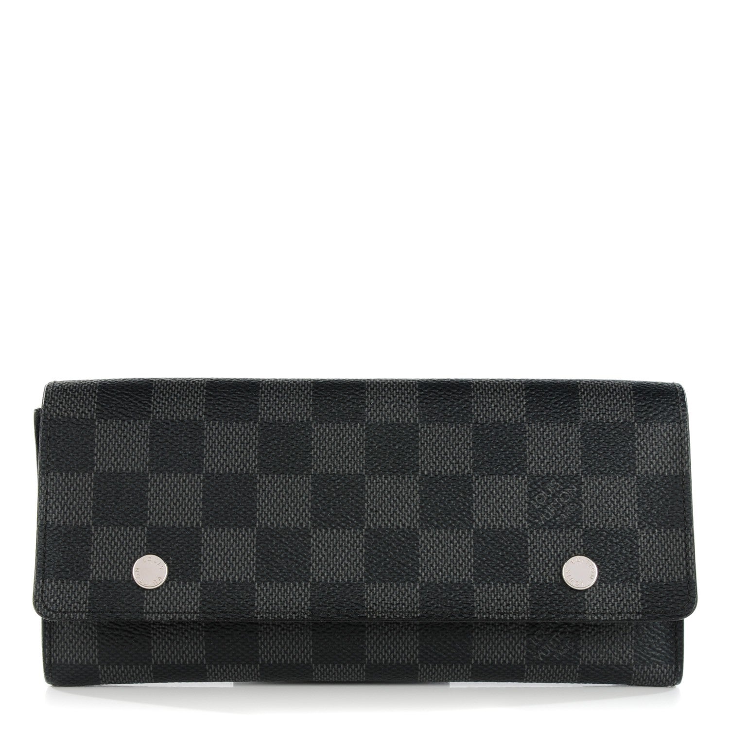 Louis Vuitton Damier Graphite Portefeuille Long Modulable Wallet 1 of 9