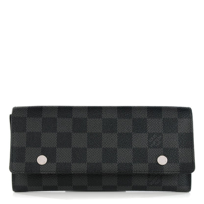 Louis Vuitton Damier Graphite Portefeuille Long Modulable Wallet 1 of 9
