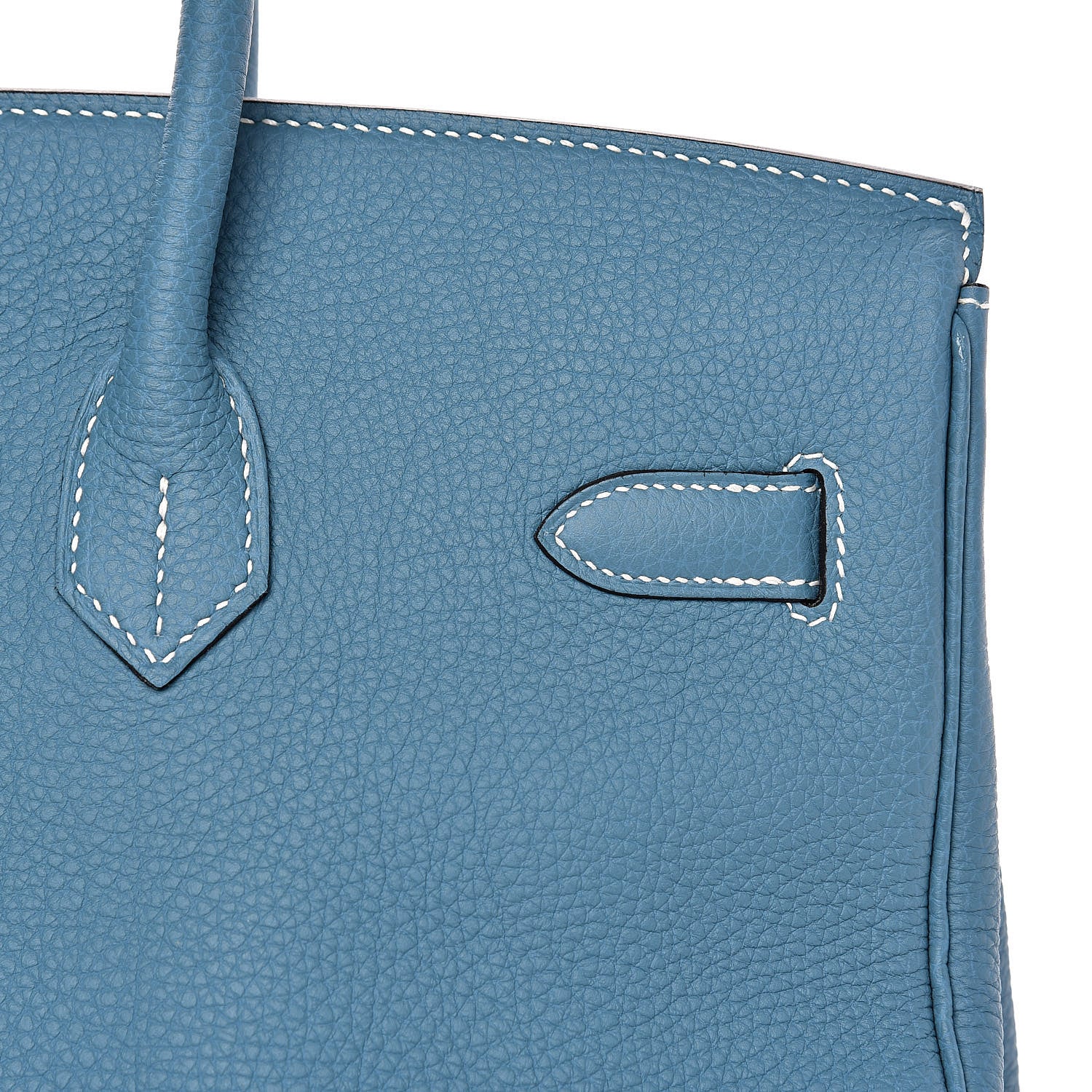 Hermes Togo Birkin 35 Blue Jean 26 of 28