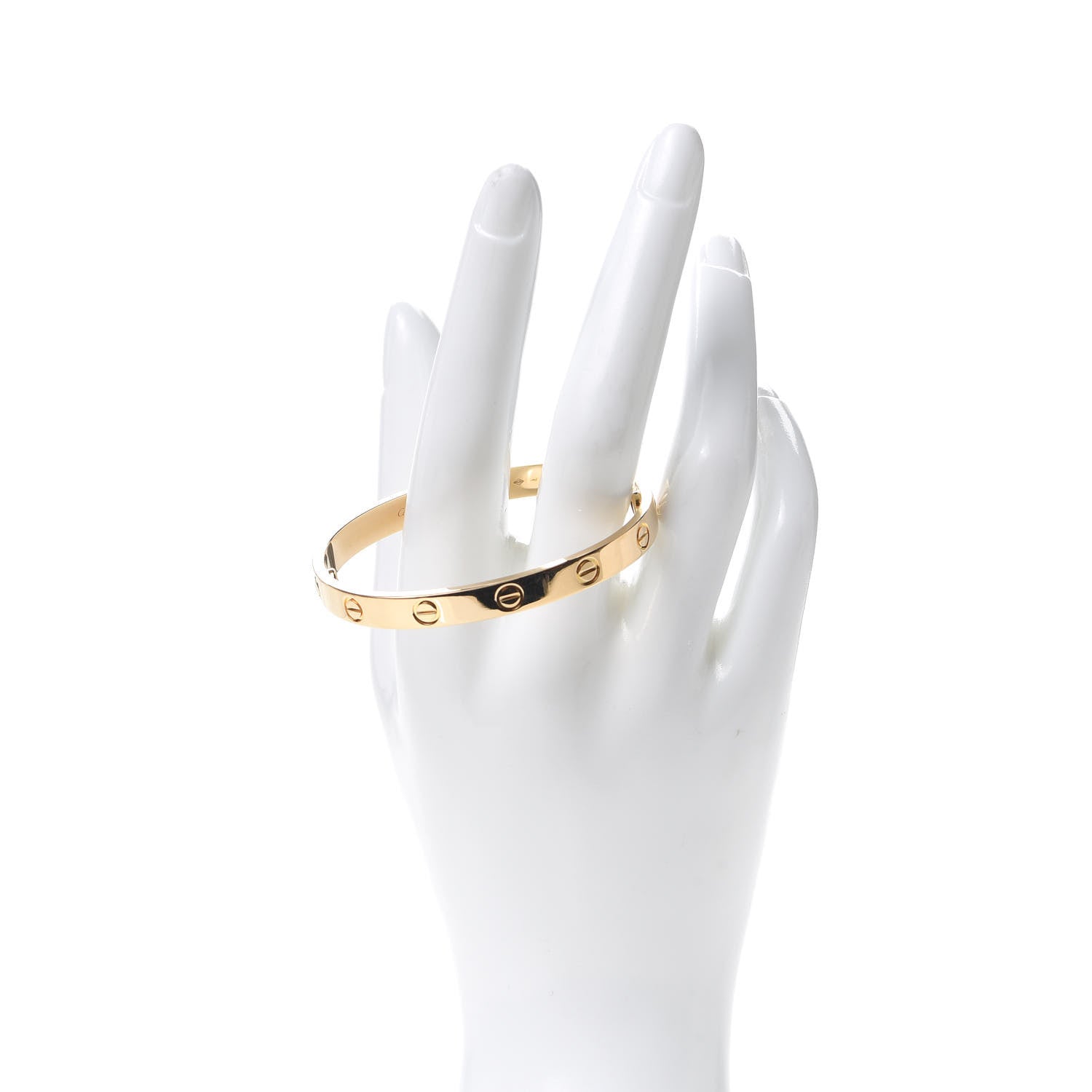 Cartier 18K Yellow Gold LOVE Bracelet 16 2 of 7