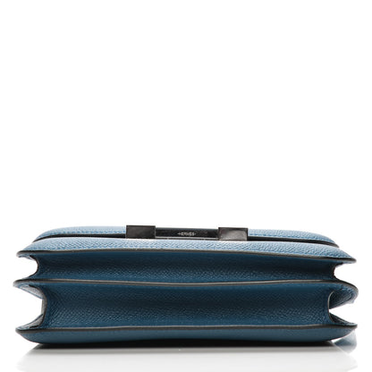 Hermes Epsom Constance 18 Bleu Agate 9 of 28