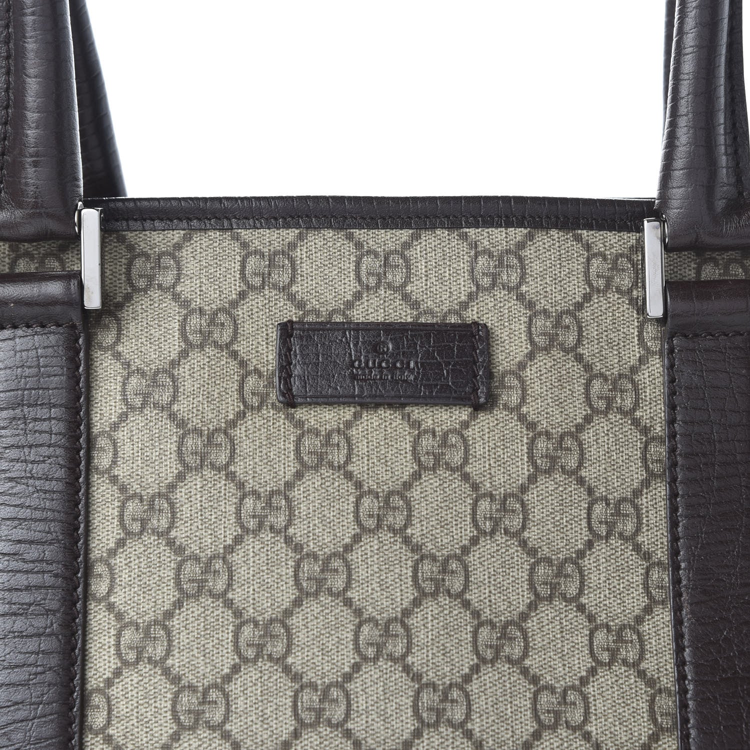 Gucci GG Plus Monogram Medium Joy Tote Dark Brown 10 of 12