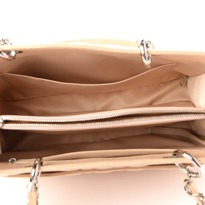 Chanel Caviar Quilted Grand Shopping Tote GST Beige Clair 5 of 11