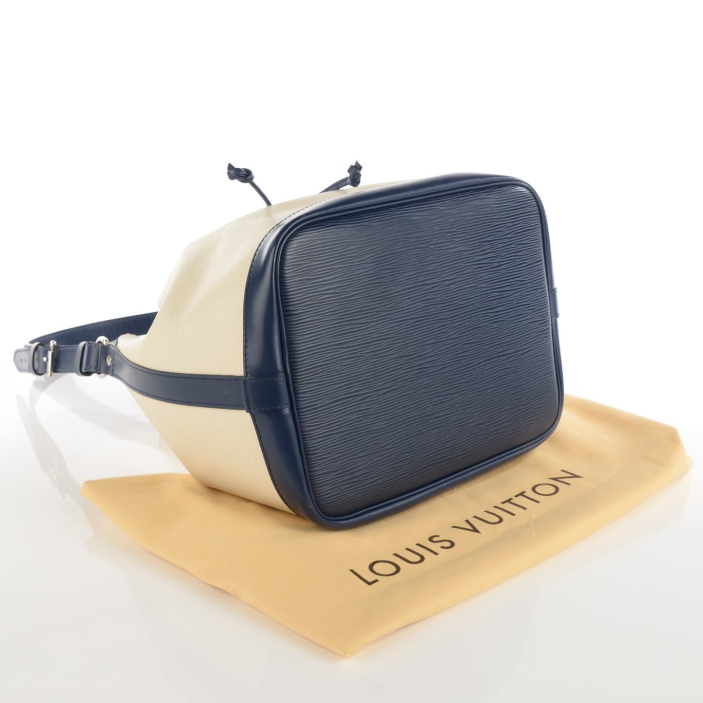 Epi Petit Bi-Color Noe Ivory Indigo