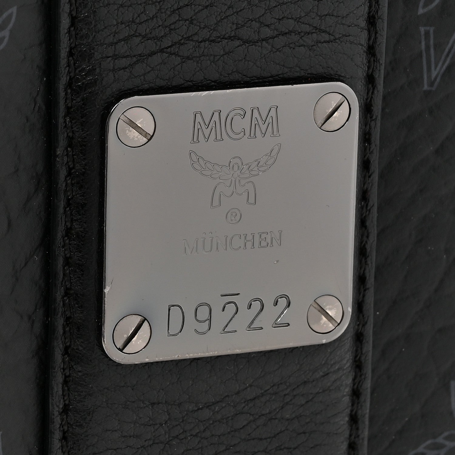 MCM Visetos Medium Liz Reversible Shopper Tote Black 11 of 24