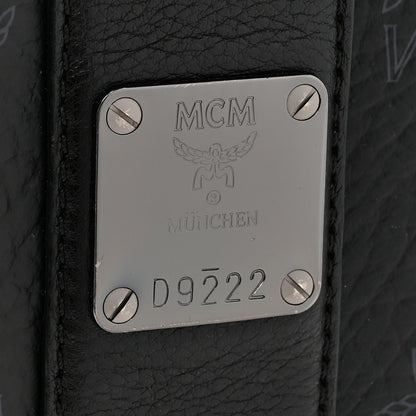 MCM Visetos Medium Liz Reversible Shopper Tote Black 11 of 24