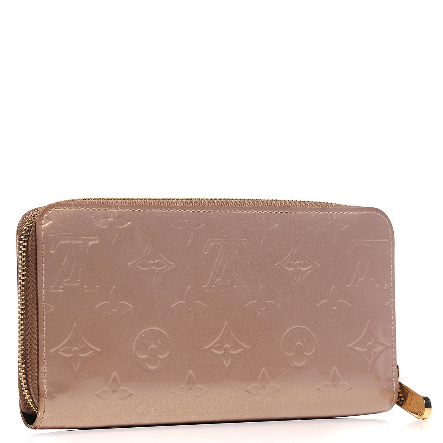 Louis Vuitton Vernis Zippy Wallet Beige Poudre 3 of 7