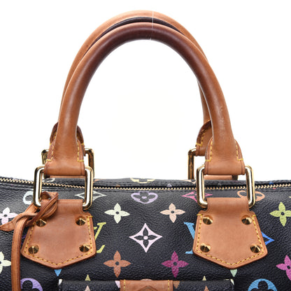 Louis Vuitton Monogram Multicolor Speedy 30 Black 23 of 24