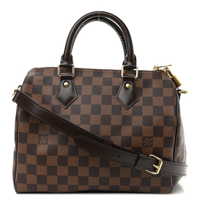Louis Vuitton Damier Ebene Speedy Bandouliere 25 1 of 9