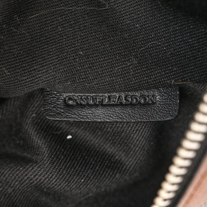 Burberry E-canvas Check Cason Bum Bag Dark Birch Brown 7 of 11