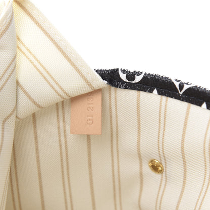 Louis Vuitton Monogram Giant Jungle Neverfull MM Ivory 7 of 10