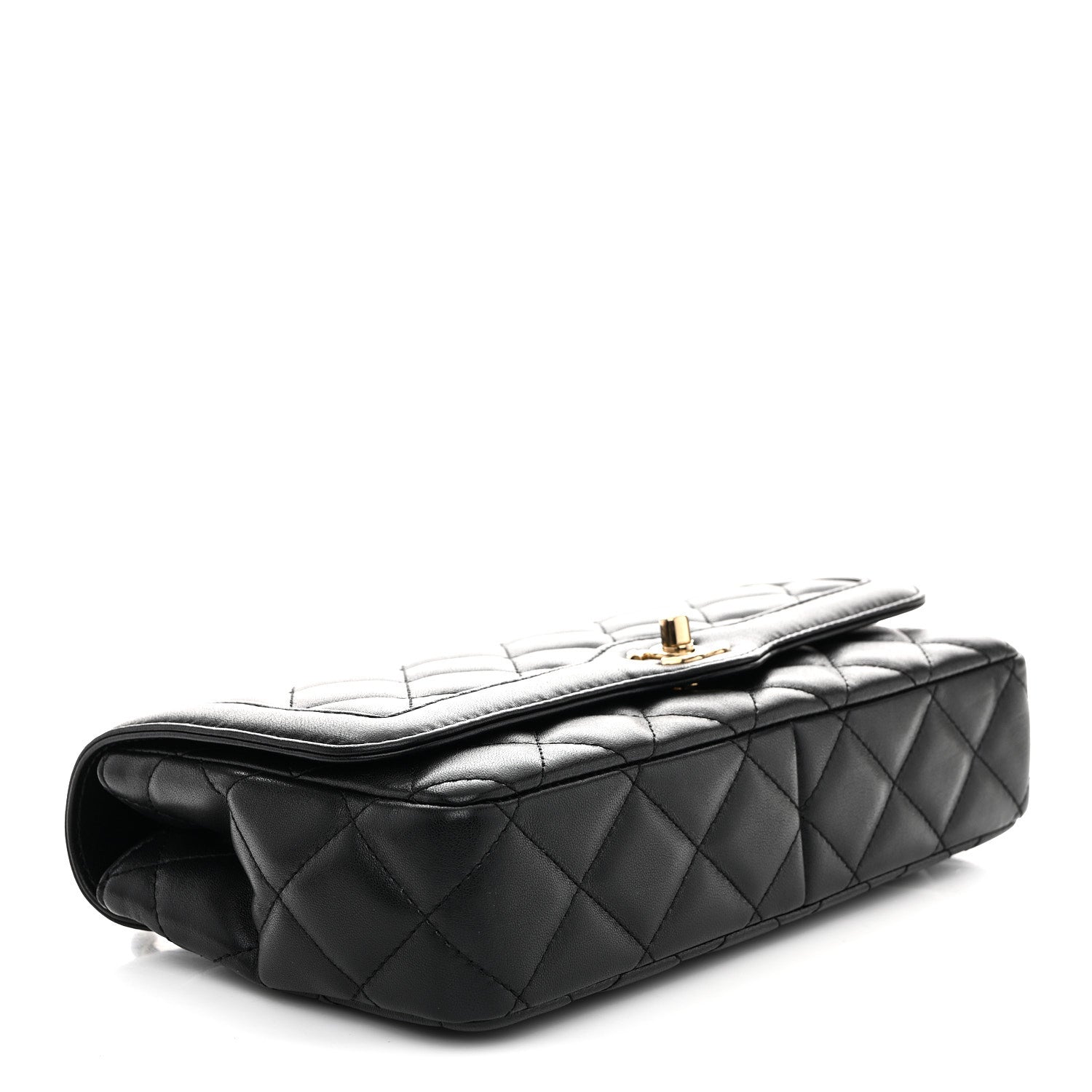 Chanel Lambskin Quilted Small Flap Bag Black 4 of 10