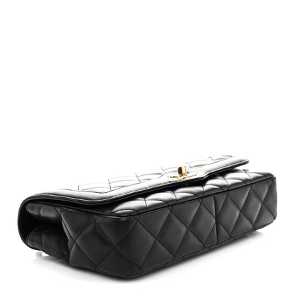 Chanel Lambskin Quilted Small Flap Bag Black 4 of 10