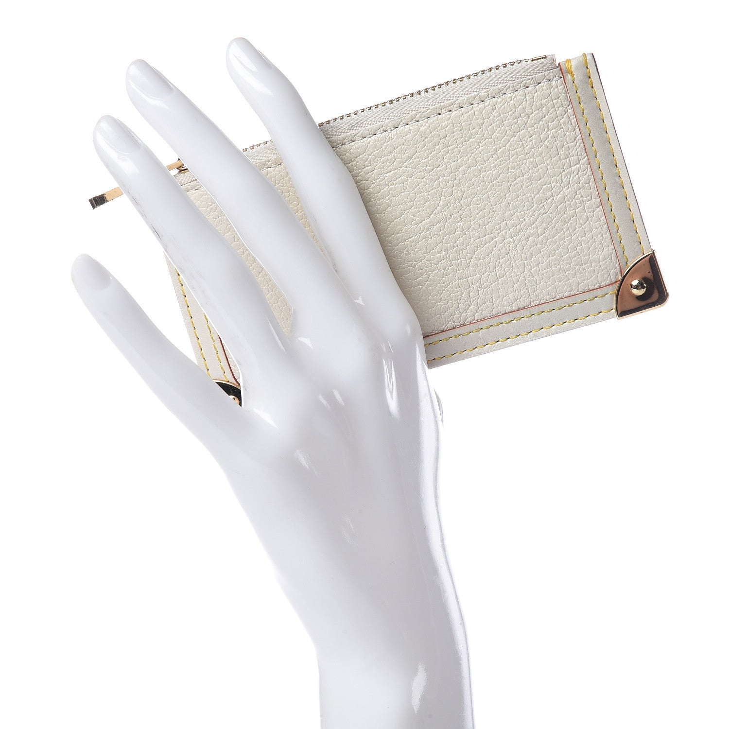 Louis Vuitton Suhali Key Pouch White 2 of 7